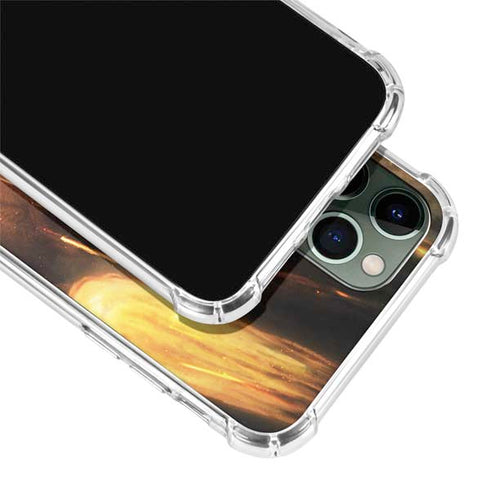 StockTrek Giant Asteroid Collides with Planet Earth iPhone 11 Pro Max Clear Case