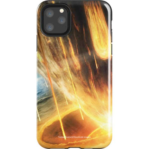 StockTrek Giant Asteroid Collides with Planet Earth iPhone Cases