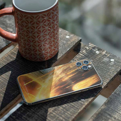 StockTrek Giant Asteroid Collides with Planet Earth iPhone 11 Pro Max Skin