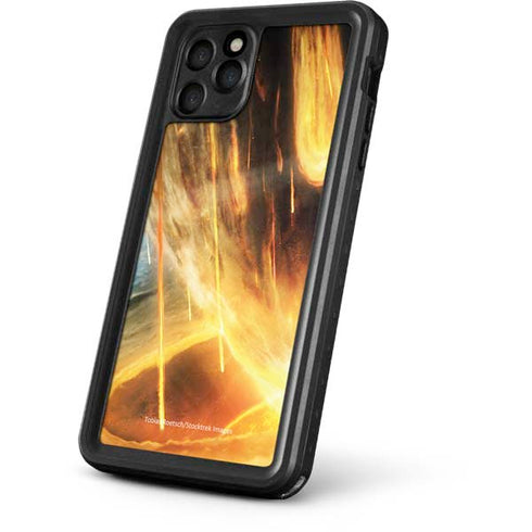 StockTrek Giant Asteroid Collides with Planet Earth iPhone 11 Pro Waterproof Case