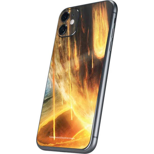 StockTrek Giant Asteroid Collides with Planet Earth iPhone 11 Skin