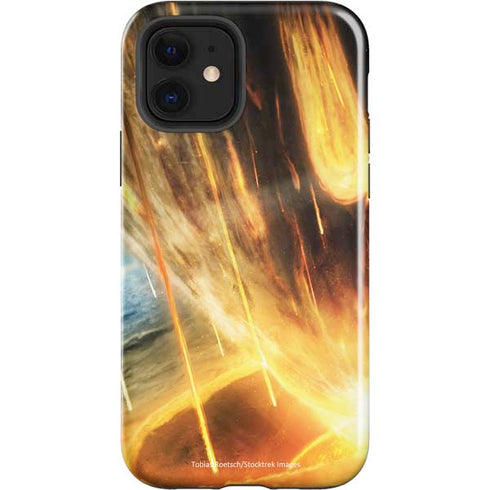 StockTrek Giant Asteroid Collides with Planet Earth iPhone 12 Impact Case