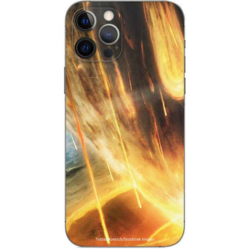 StockTrek Giant Asteroid Collides with Planet Earth iPhone 12 Pro Skin