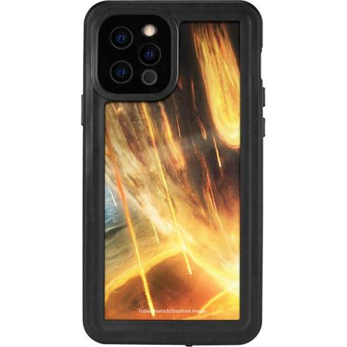 StockTrek Giant Asteroid Collides with Planet Earth iPhone 12 Pro Waterproof Case