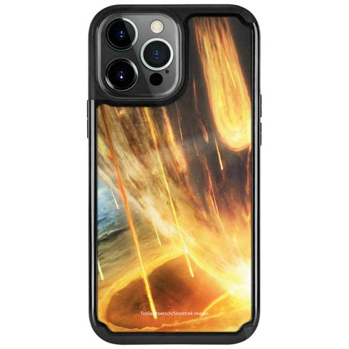 StockTrek Giant Asteroid Collides with Planet Earth iPhone Cases