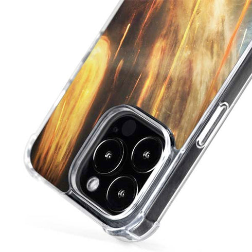 StockTrek Giant Asteroid Collides with Planet Earth iPhone 13 Pro MagSafe Case