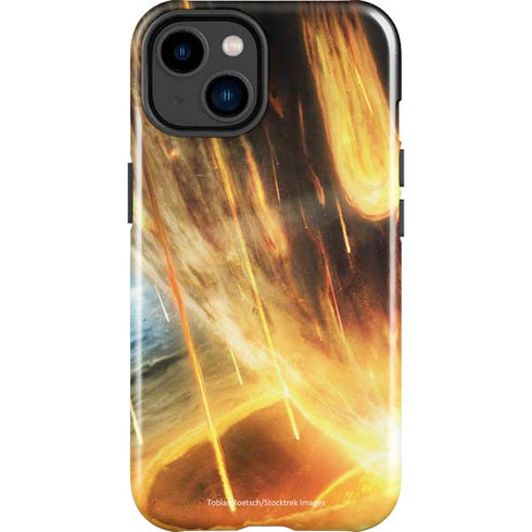 StockTrek Giant Asteroid Collides with Planet Earth iPhone 14 Plus Impact Case