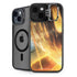 StockTrek Giant Asteroid Collides with Planet Earth iPhone 15 Plus Kickstand Case