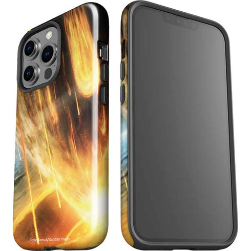 StockTrek Giant Asteroid Collides with Planet Earth iPhone 15 Pro Impact Case