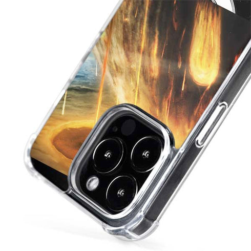StockTrek Giant Asteroid Collides with Planet Earth iPhone 15 Pro MagSafe Case