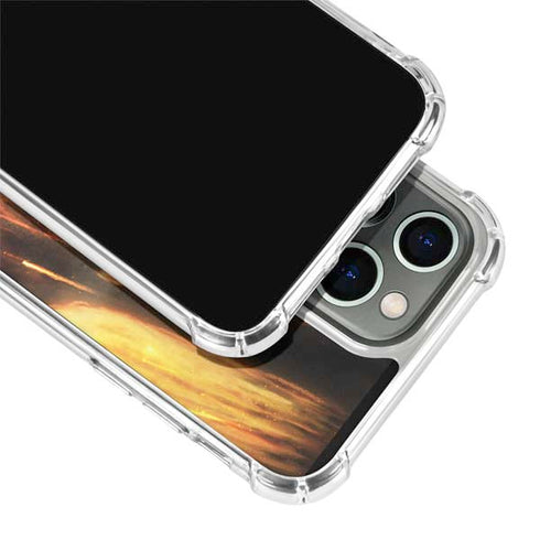StockTrek Giant Asteroid Collides with Planet Earth iPhone 15 Pro Max Clear Case