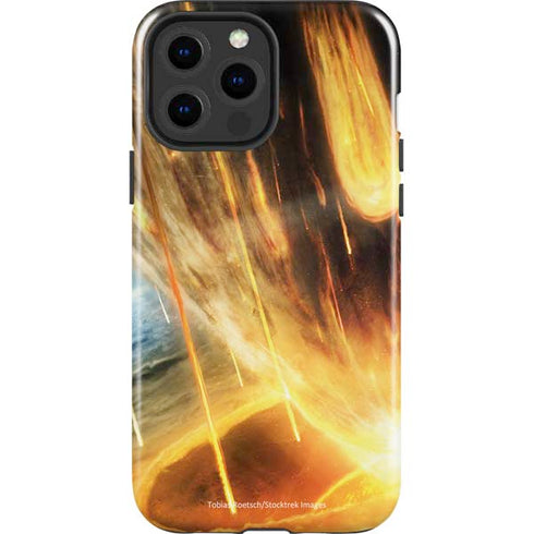 StockTrek Giant Asteroid Collides with Planet Earth iPhone 15 Pro Max Impact Case