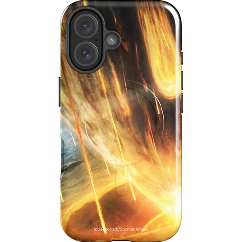 StockTrek Giant Asteroid Collides with Planet Earth iPhone 16 Magsafe Impact Case
