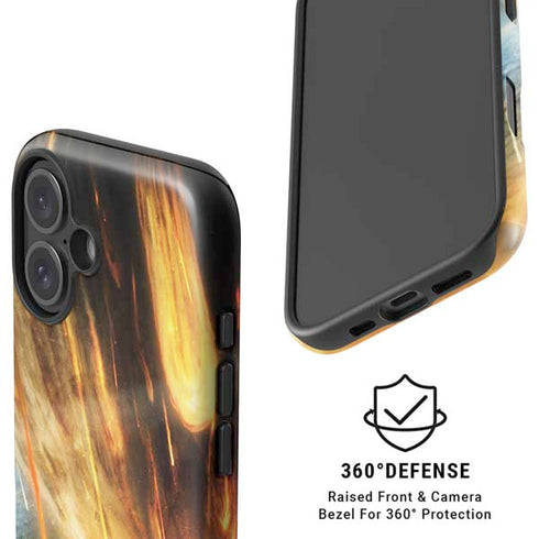 StockTrek Giant Asteroid Collides with Planet Earth iPhone 16 Plus Magsafe Impact Case