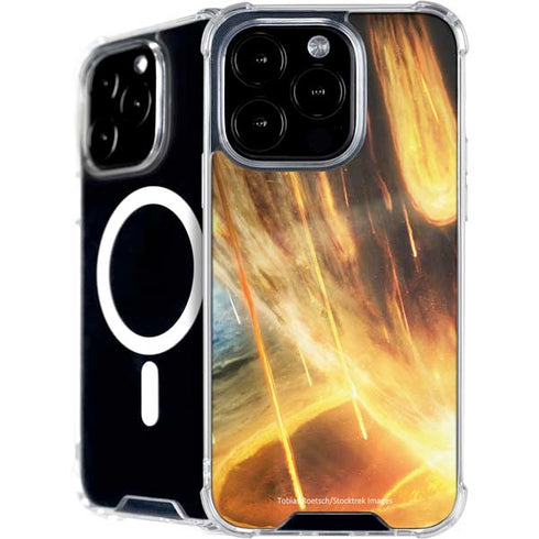 StockTrek Giant Asteroid Collides with Planet Earth iPhone 16 Pro MagSafe Case