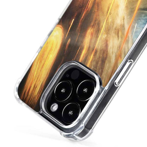 StockTrek Giant Asteroid Collides with Planet Earth iPhone 16 Pro MagSafe Case