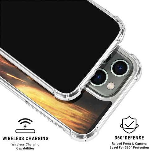 StockTrek Giant Asteroid Collides with Planet Earth iPhone 16 Pro Max Clear Case