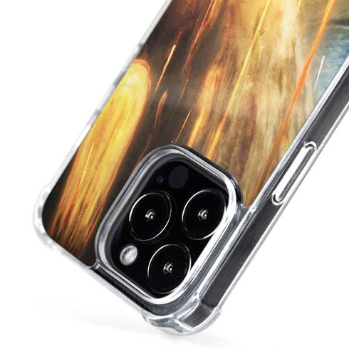 StockTrek Giant Asteroid Collides with Planet Earth iPhone 16 Pro Max MagSafe Case