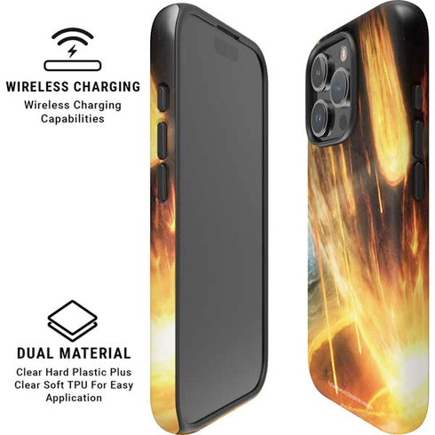 StockTrek Giant Asteroid Collides with Planet Earth iPhone 16 Pro Max Magsafe Impact Case
