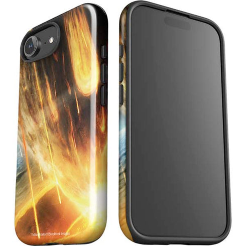 StockTrek Giant Asteroid Collides with Planet Earth iPhone 16e Impact Case