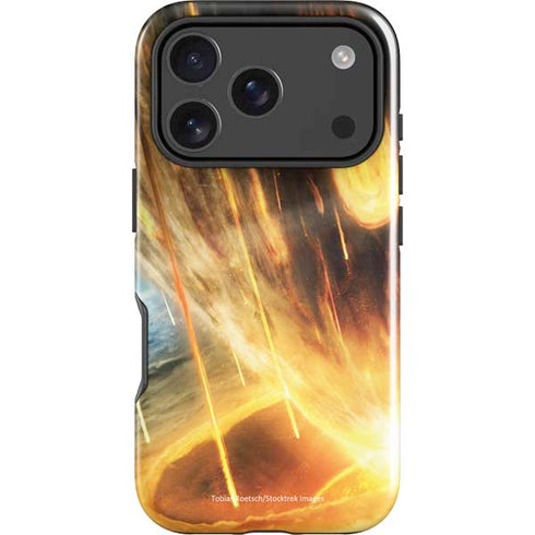 StockTrek Giant Asteroid Collides with Planet Earth iPhone 18 Pro Impact Case