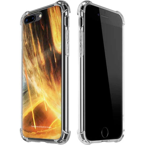 StockTrek Giant Asteroid Collides with Planet Earth iPhone 7/8 Plus Clear Case