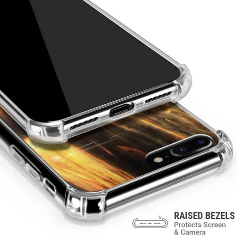StockTrek Giant Asteroid Collides with Planet Earth iPhone 7/8 Plus Clear Case