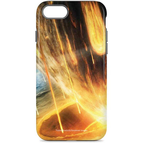 StockTrek Giant Asteroid Collides with Planet Earth iPhone Cases