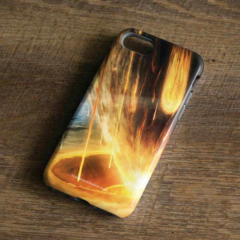 StockTrek Giant Asteroid Collides with Planet Earth iPhone 8 Pro Case