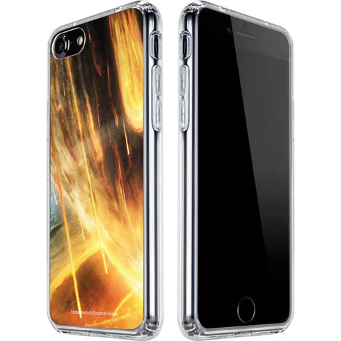 StockTrek Giant Asteroid Collides with Planet Earth iPhone SE (2nd & 3rd Gen) Clear Case
