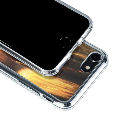 StockTrek Giant Asteroid Collides with Planet Earth iPhone SE (2nd & 3rd Gen) Clear Case