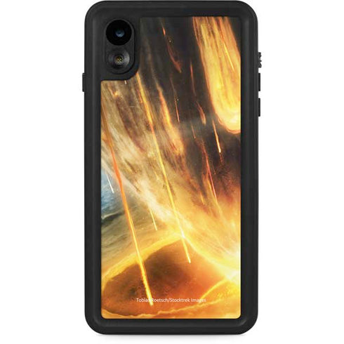 StockTrek Giant Asteroid Collides with Planet Earth iPhone XR Waterproof Case