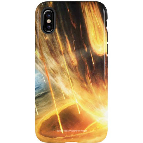 StockTrek Giant Asteroid Collides with Planet Earth iPhone XS Pro Case