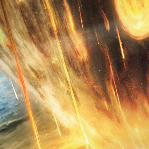 StockTrek Giant Asteroid Collides with Planet Earth iPhone XS Pro Case