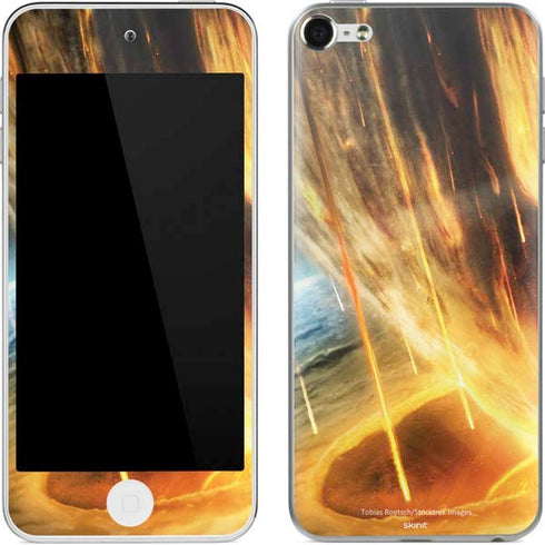StockTrek Giant Asteroid Collides with Planet Earth Apple iPod Skin