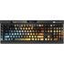 StockTrek Giant Asteroid Collides with Planet Earth K95 RGB PLATINUM Mechanical Gaming Keyboard Skin