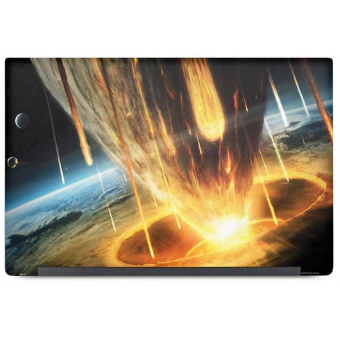StockTrek Giant Asteroid Collides with Planet Earth Dell Latitude Skin