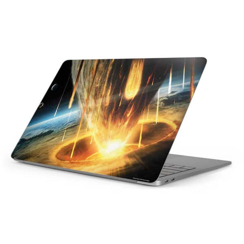 StockTrek Giant Asteroid Collides with Planet Earth Apple MacBook Pro 16-inch Skin