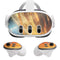 StockTrek Giant Asteroid Collides with Planet Earth Meta Quest 3 Skin