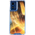 StockTrek Giant Asteroid Collides with Planet Earth Moto G 5G (2024) Clear Case