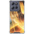 StockTrek Giant Asteroid Collides with Planet Earth Moto G Play 5G (2025) Clear Case