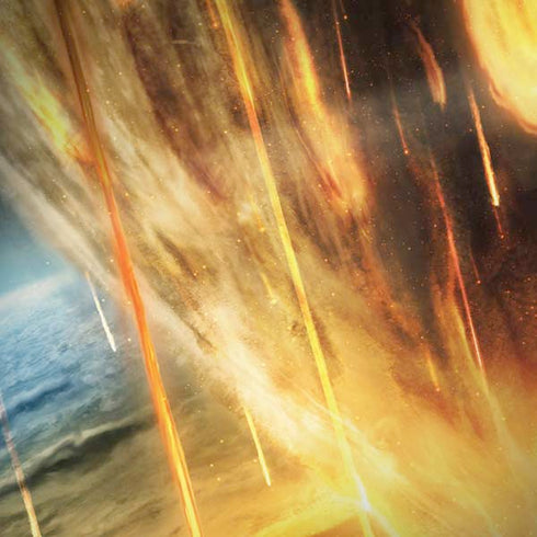 StockTrek Giant Asteroid Collides with Planet Earth Moto G6 Skin