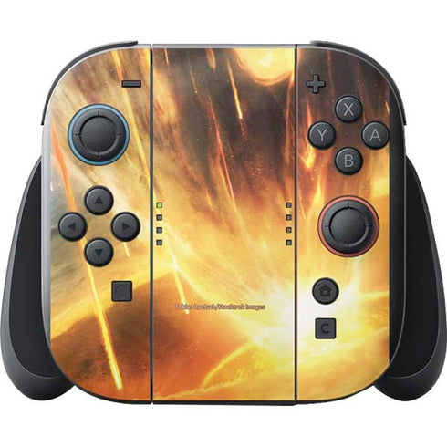 StockTrek Giant Asteroid Collides with Planet Earth Nintendo Switch 2 (2025) with Joy-Con Skin
