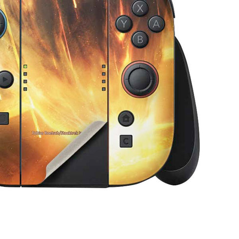 StockTrek Giant Asteroid Collides with Planet Earth Nintendo Switch 2 (2025) Joy-Con Controller Skin