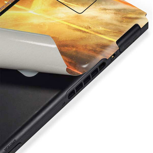 StockTrek Giant Asteroid Collides with Planet Earth Nintendo Switch Bundle Skin