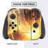 StockTrek Giant Asteroid Collides with Planet Earth Nintendo Switch Bundle Skin