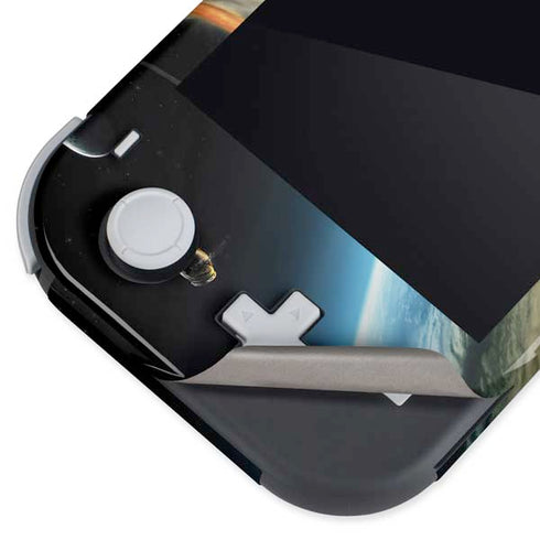 StockTrek Giant Asteroid Collides with Planet Earth Nintendo Switch Lite Skin