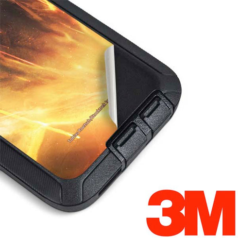 StockTrek Giant Asteroid Collides with Planet Earth Otterbox Defender Galaxy Skin