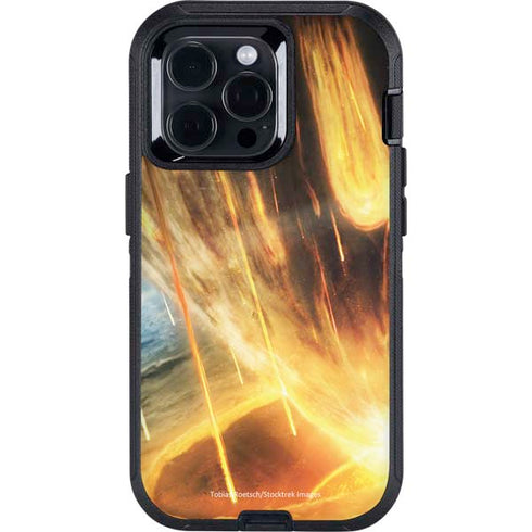 StockTrek Giant Asteroid Collides with Planet Earth Otterbox Defender iPhone Skin