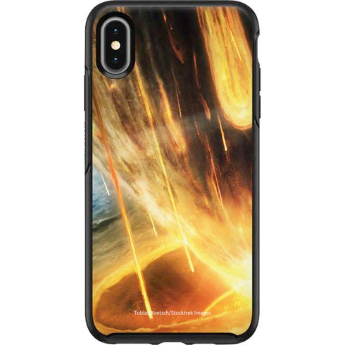 StockTrek Giant Asteroid Collides with Planet Earth Otterbox Symmetry iPhone Skin